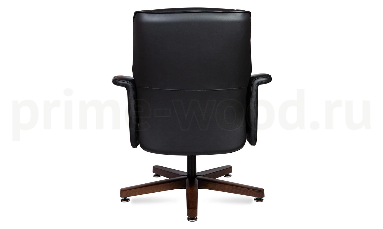 Кресло для руководителя Вагнер CF С2067 black leather - фото 4