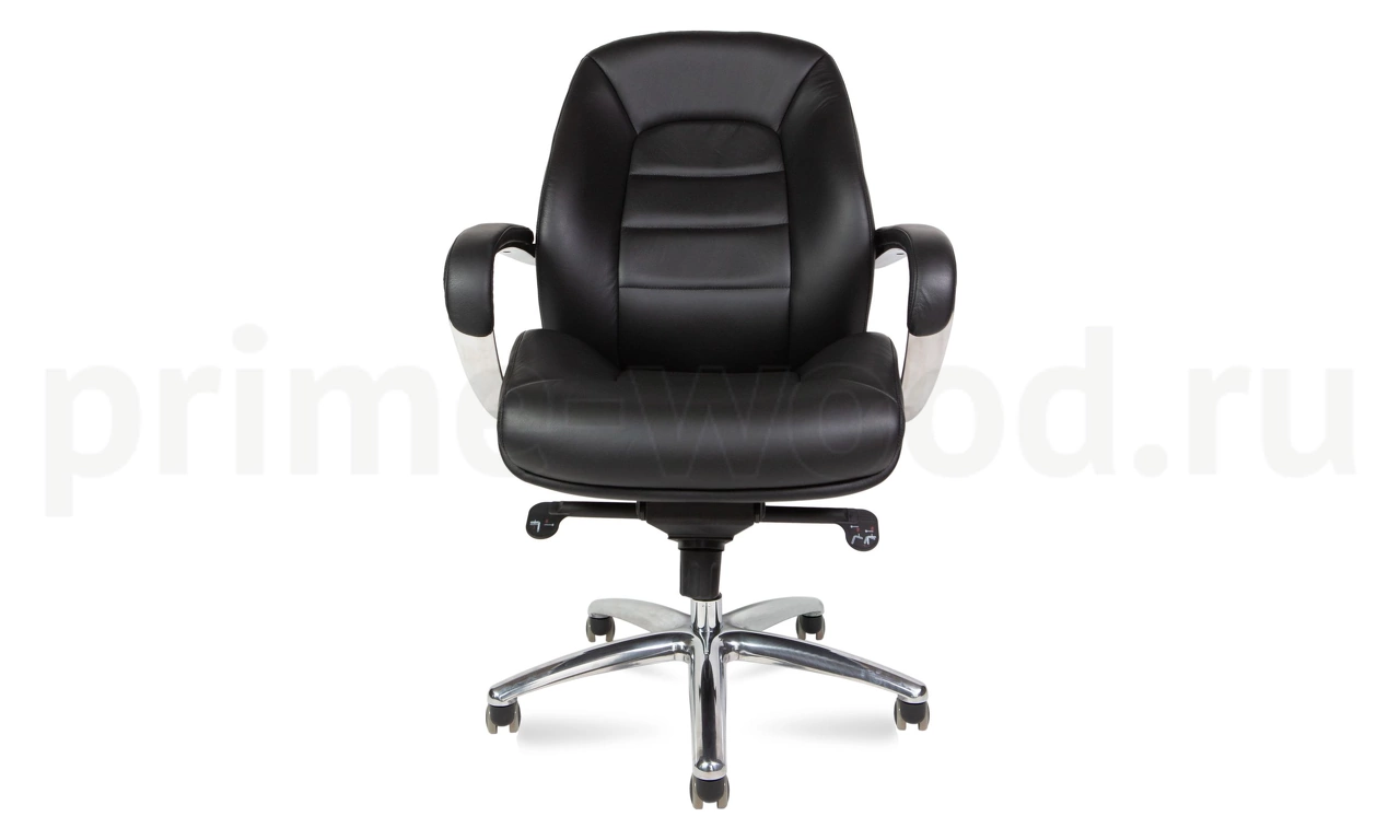 Кресло для руководителя Porsche LB F281 black leather - фото 1