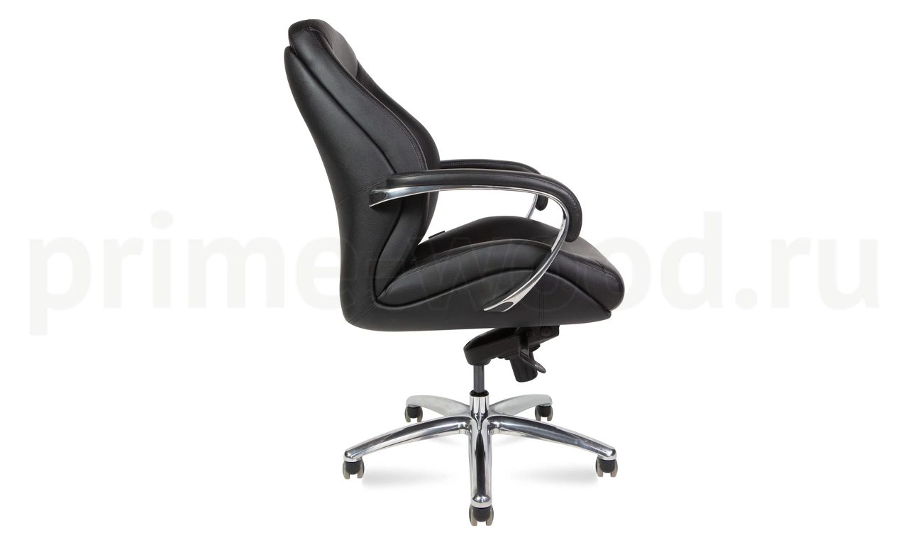 Кресло для руководителя Porsche LB F281 black leather - фото 2