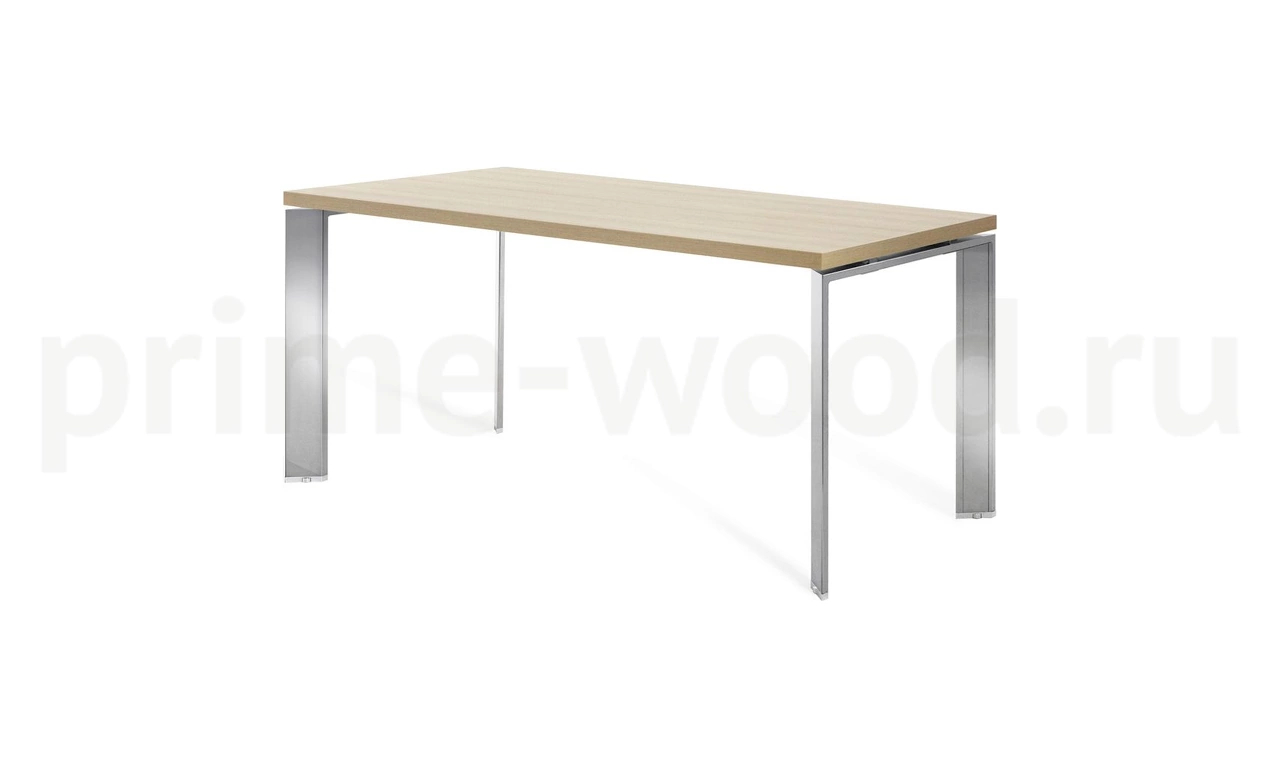 Стол L160 Хром Fermo Metal 160x90x77 - фото 2