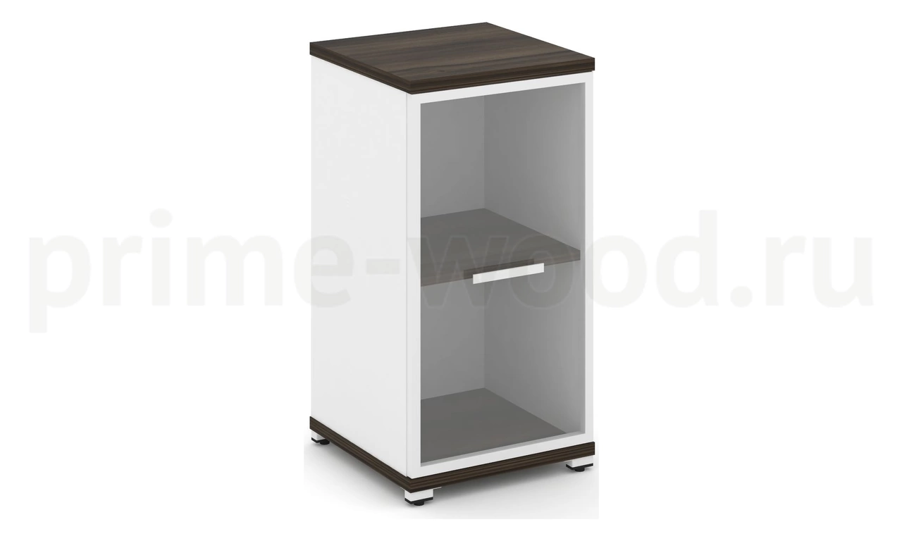 Шкаф одна узкая секция, 2 ниши CN.STU-213 RP B/W - фото 5