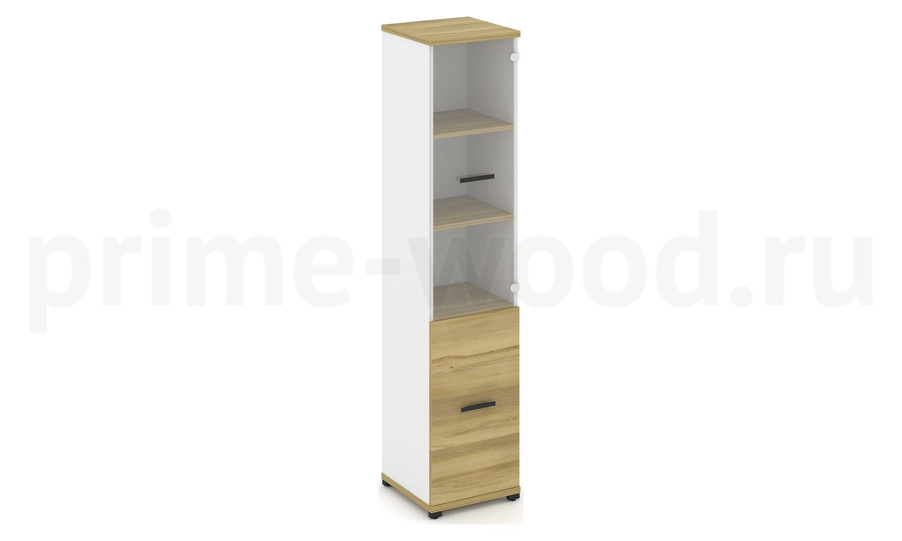 Шкаф одна узкая секция, 5 ниш (Эко) CN.STU.E-512 SP B/W - фото 1