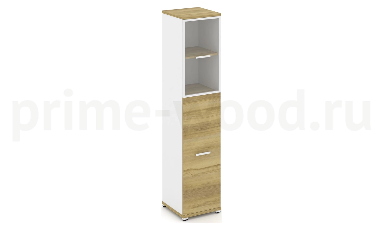 Шкаф одна узкая секция, 5 ниш (Эко) CN.STU.E-515 RP B/W - фото 2