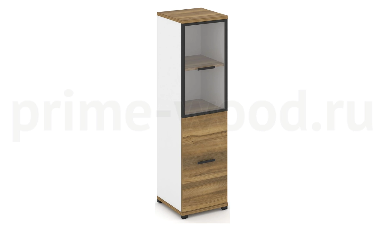 Шкаф одна узкая секция, 4 ниши CN.STU-412 RP B/W - фото 3