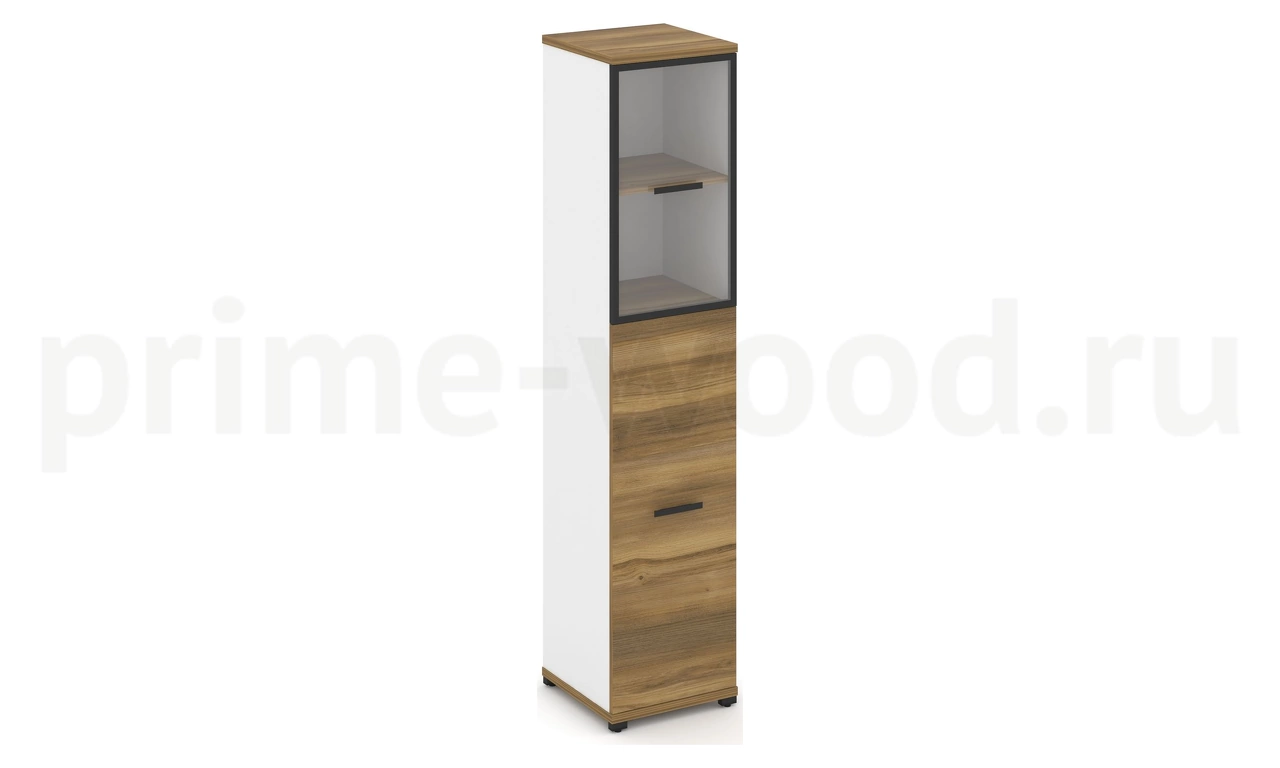 Шкаф одна узкая секция, 5 ниш (Эко) CN.STU.E-515 RP B/W - фото 3
