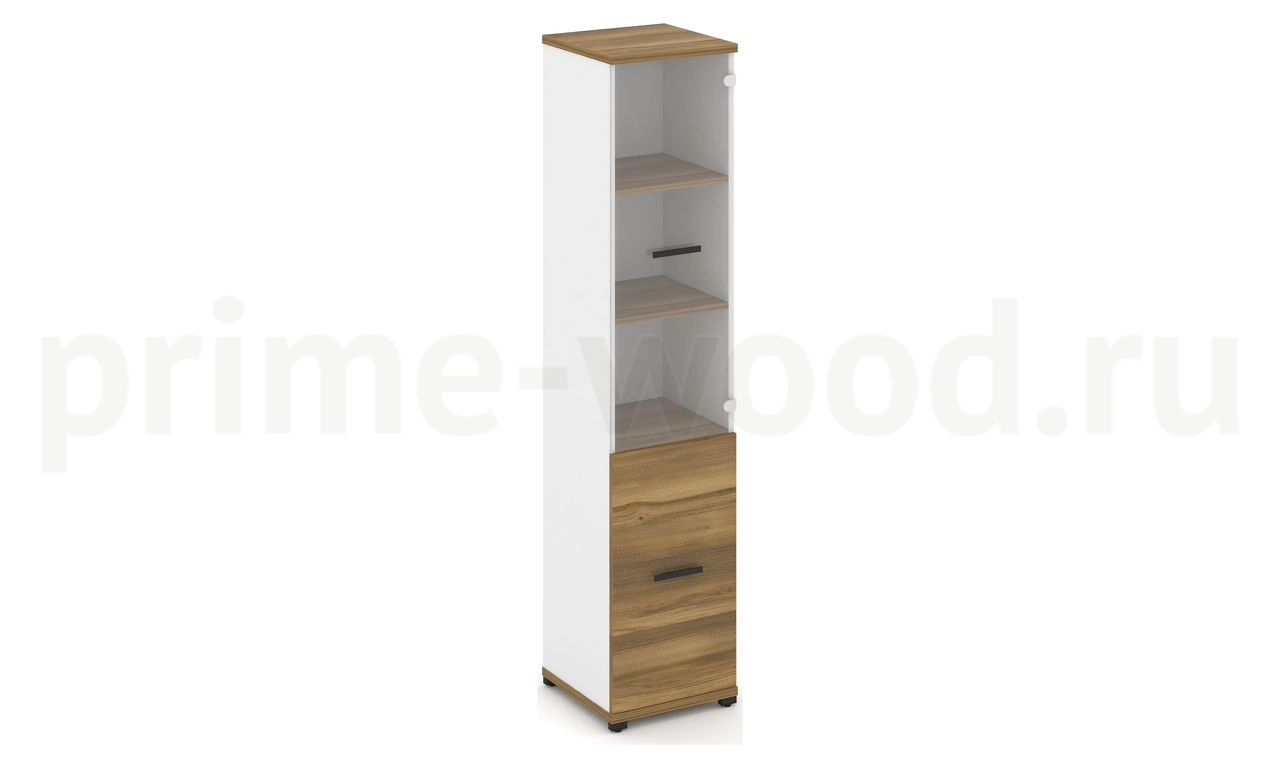 Шкаф одна узкая секция, 5 ниш (Эко) CN.STU.E-512 SP B/W - фото 3