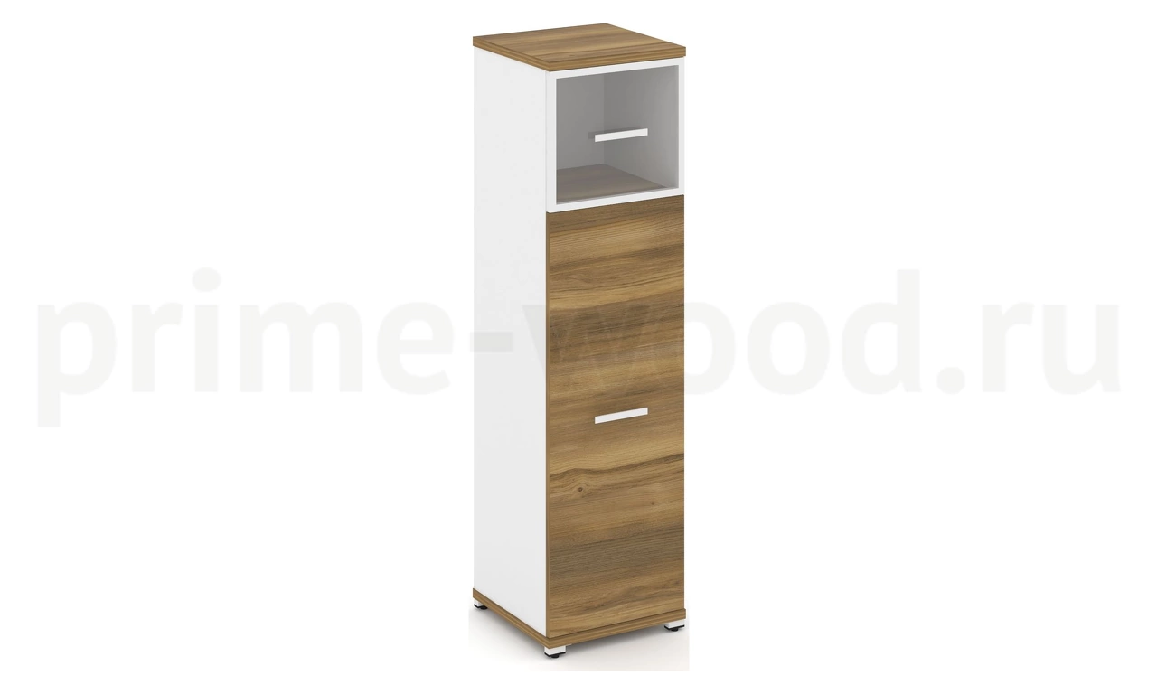 Шкаф одна узкая секция, 4 ниши CN.STU-414 RP B/W - фото 4