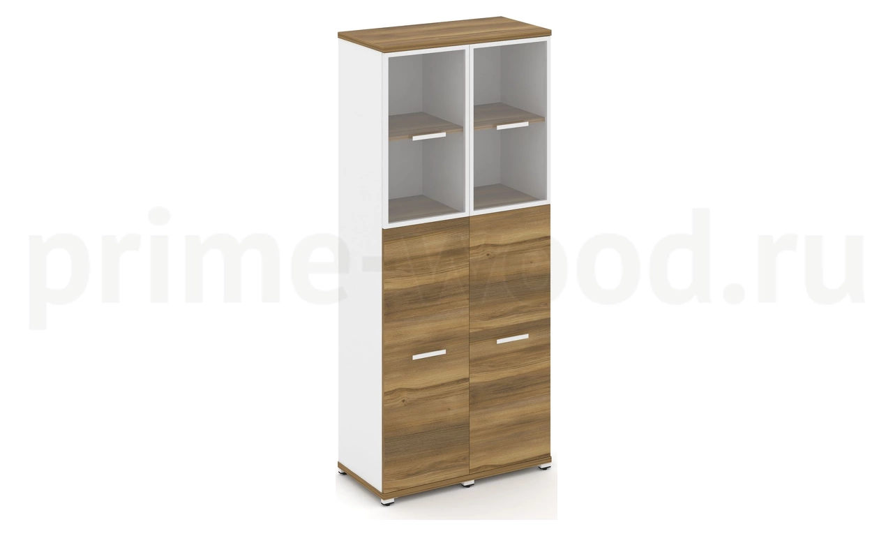 Шкаф две узкие секции, 5 ниш CN.STU-525 RP B/W - фото 4