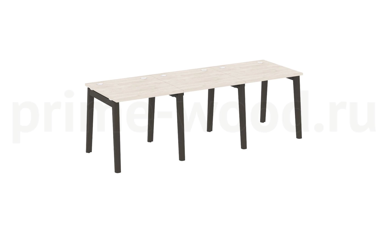 Рабочая станция, опоры - массив дерева ONIX WOOD 234x80x75 - фото 4