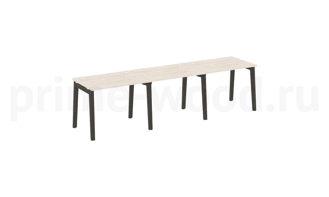 Рабочая станция, опоры - массив дерева ONIX WOOD 294x72x75 - фото 4