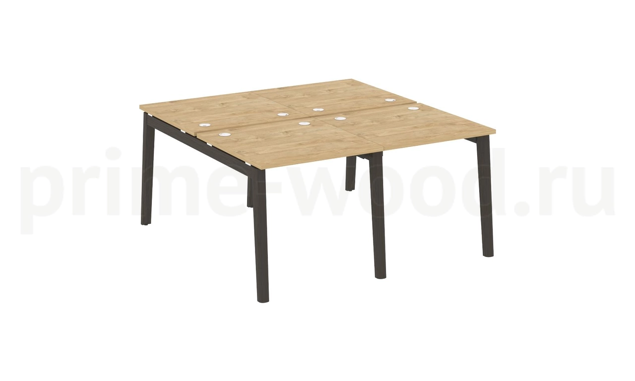 Рабочая станция, опоры - массив дерева ONIX WOOD 156x164x75 - фото 8