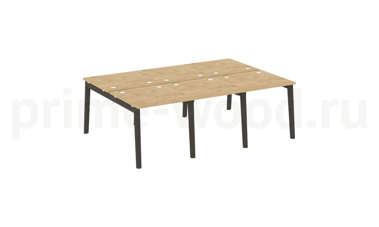 Рабочая станция, опоры - массив дерева ONIX WOOD 234x164x75 - фото 8
