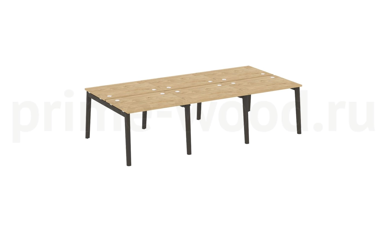 Рабочая станция, опоры - массив дерева ONIX WOOD 294x148x75 - фото 8