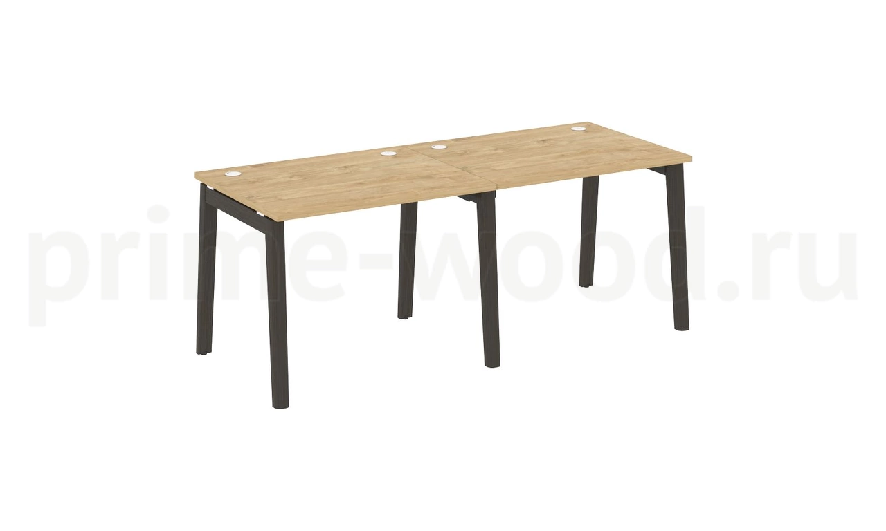 Рабочая станция, опоры - массив дерева ONIX WOOD 196x80x75 - фото 8