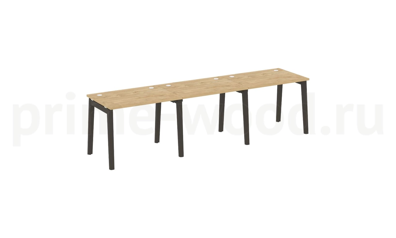 Рабочая станция, опоры - массив дерева ONIX WOOD 294x72x75 - фото 8