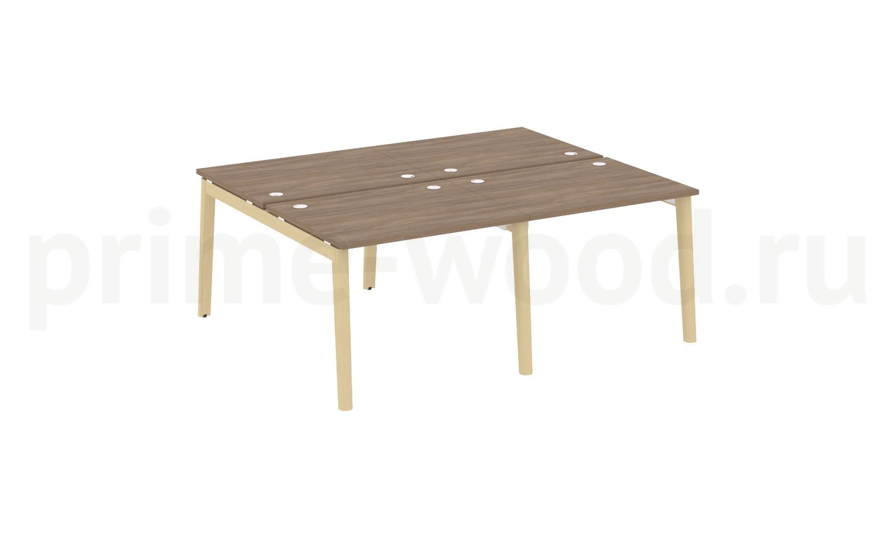 Рабочая станция, опоры - массив дерева ONIX WOOD 196x164x75 - фото 3