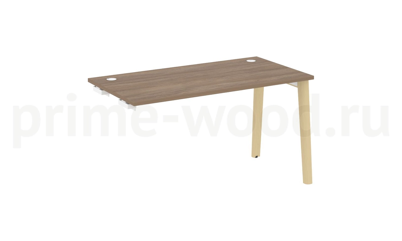 Стол-приставка к опорным элементам, опоры - массив дерева ONIX WOOD 138x72x75 - фото 3