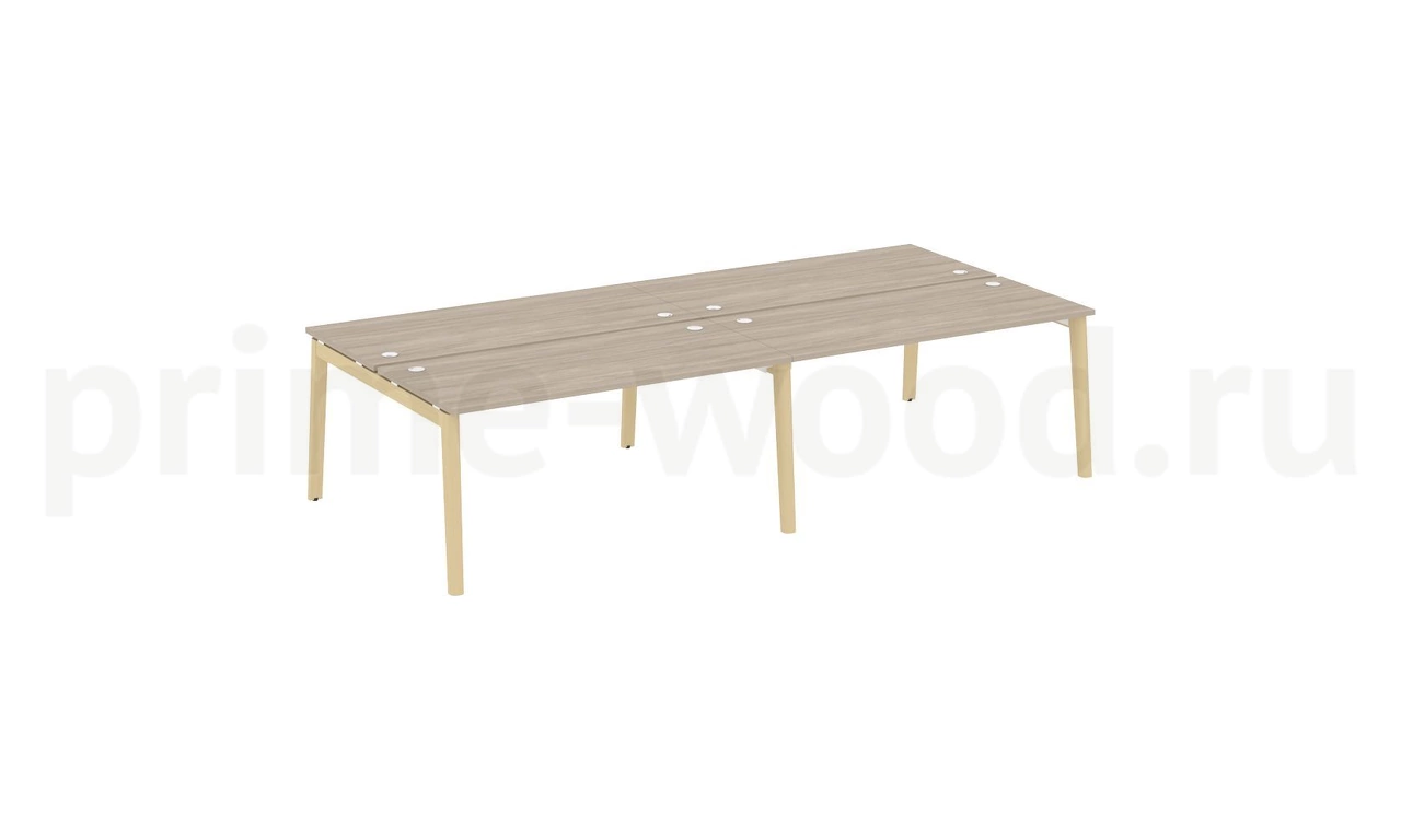 Рабочая станция, опоры - массив дерева ONIX WOOD 316x148x75 - фото 1