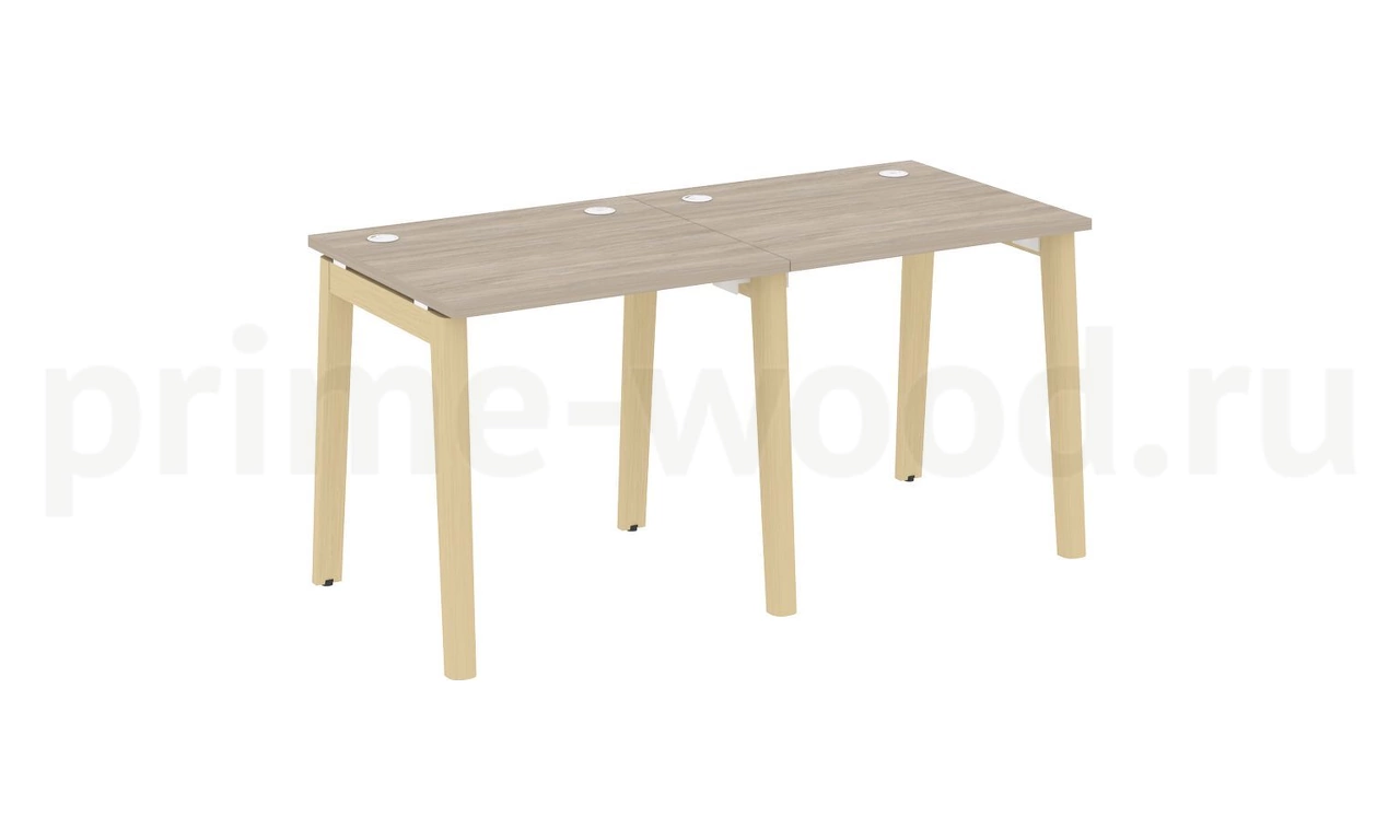 Рабочая станция, опоры - массив дерева ONIX WOOD 156x72x75 - фото 1