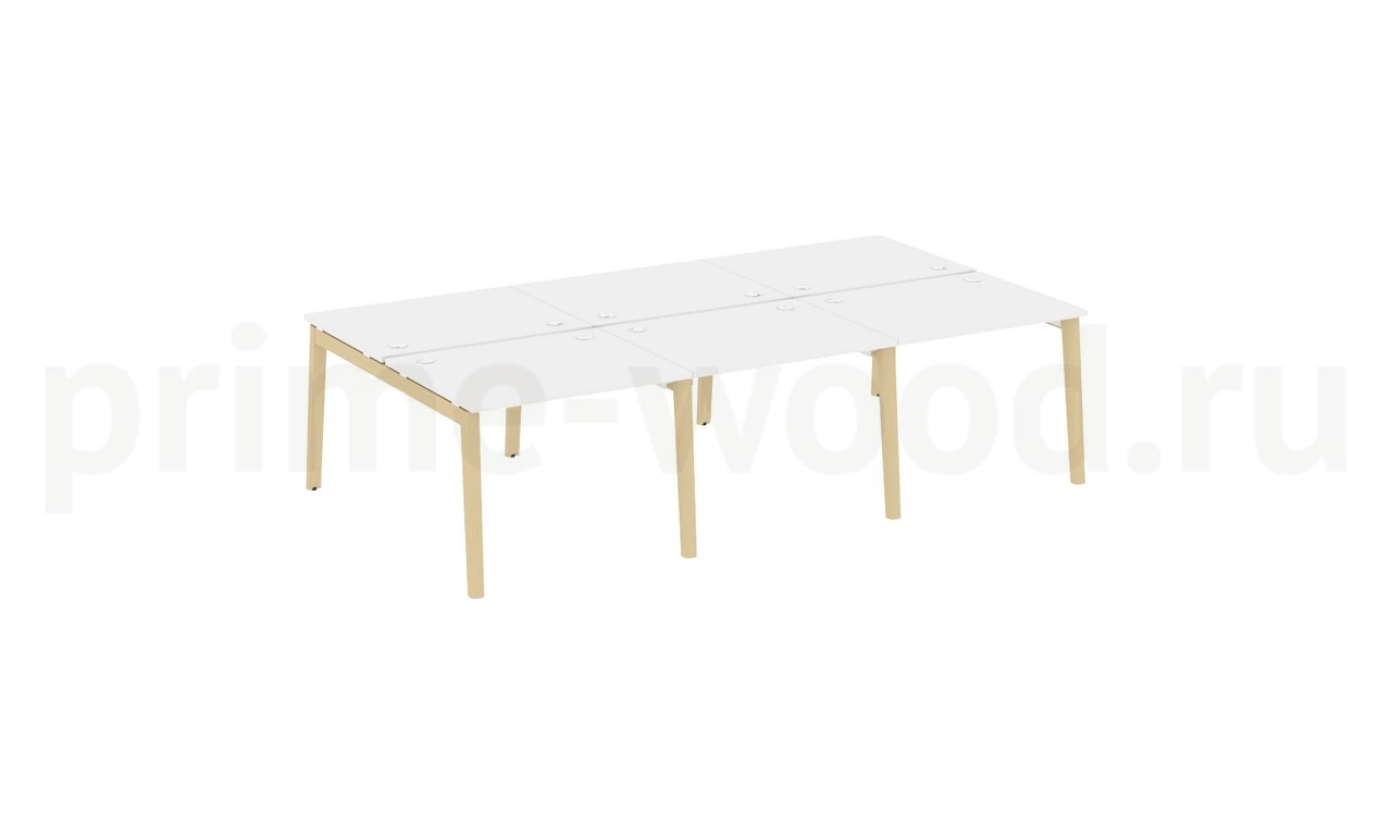Рабочая станция, опоры - массив дерева ONIX WOOD 294x164x75 - фото 7