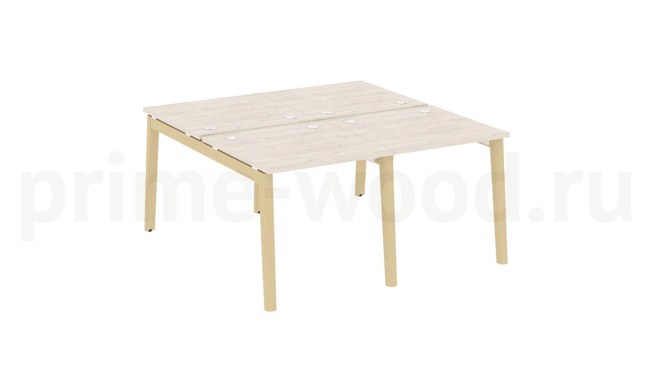 Рабочая станция, опоры - массив дерева ONIX WOOD 156x164x75 - фото 5