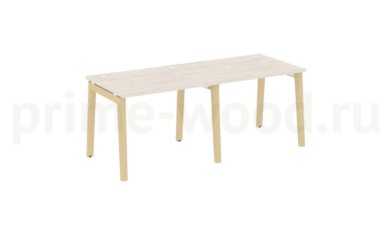 Рабочая станция, опоры - массив дерева ONIX WOOD 196x80x75 - фото 5