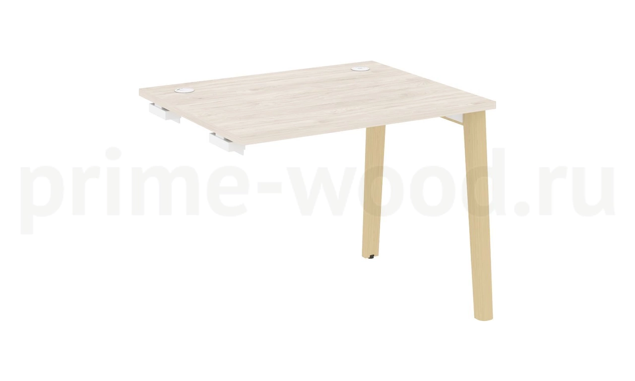 Стол-приставка к опорным элементам, опоры - массив дерева ONIX WOOD 98x80x75 - фото 5