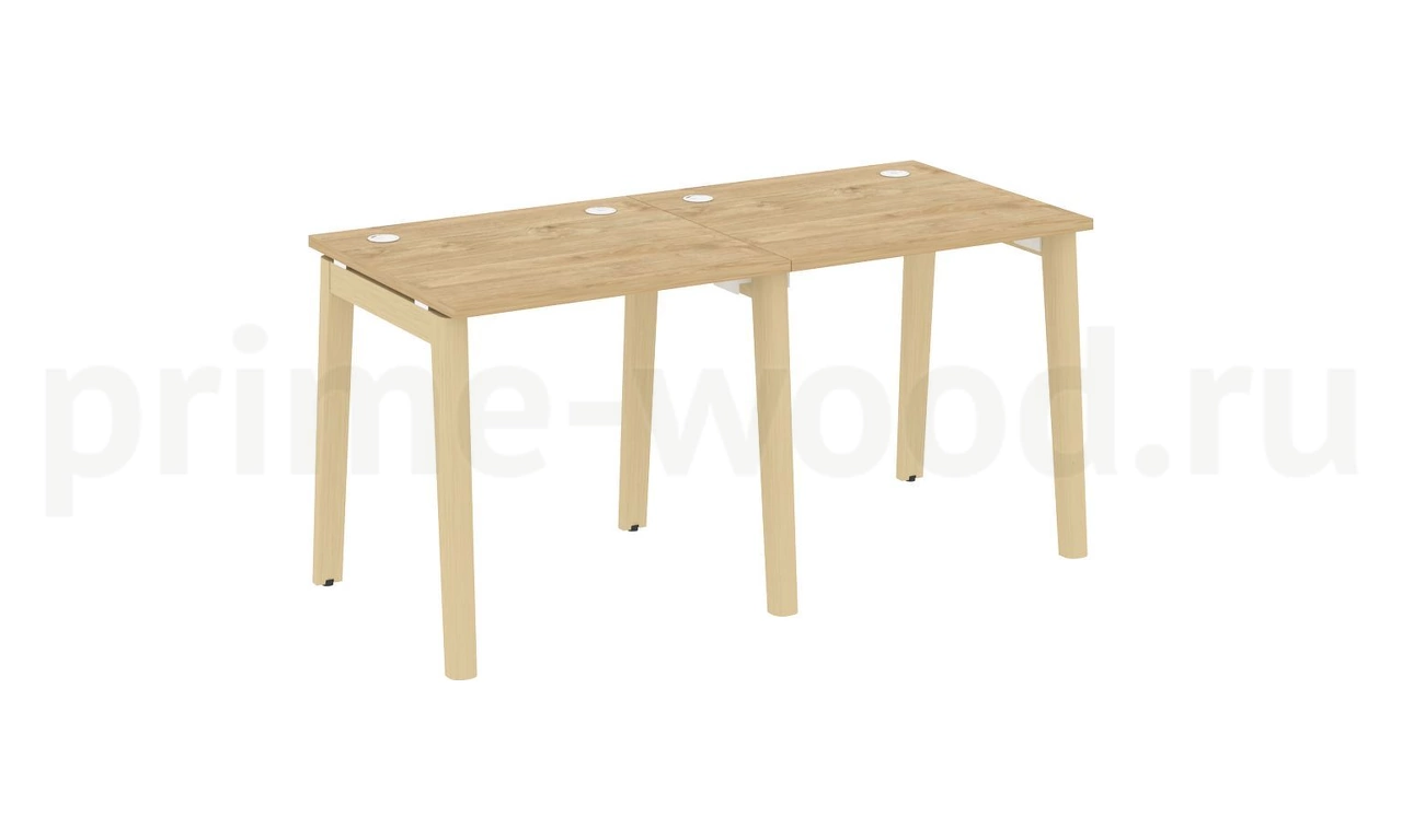 Рабочая станция, опоры - массив дерева ONIX WOOD 156x72x75 - фото 9