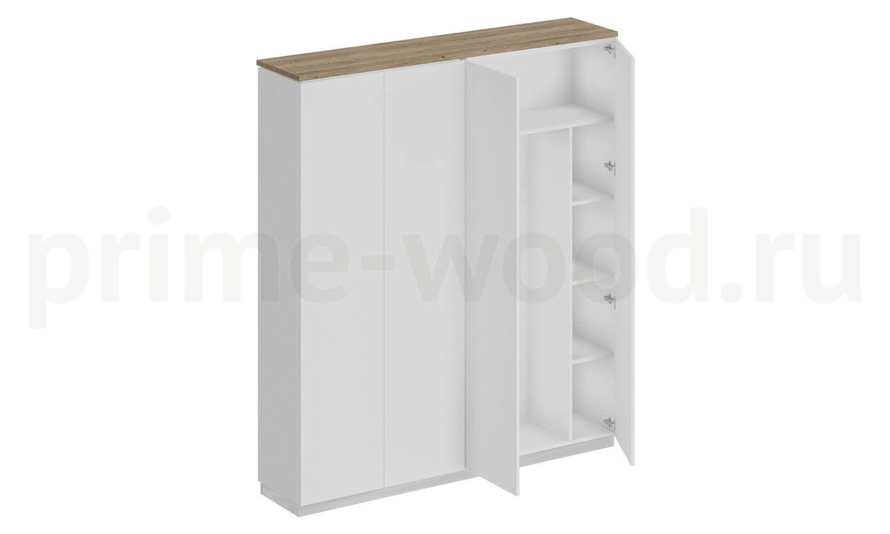 Шкаф комбинированный Bravo 181x40x204 арт. СИ 311 - фото 1